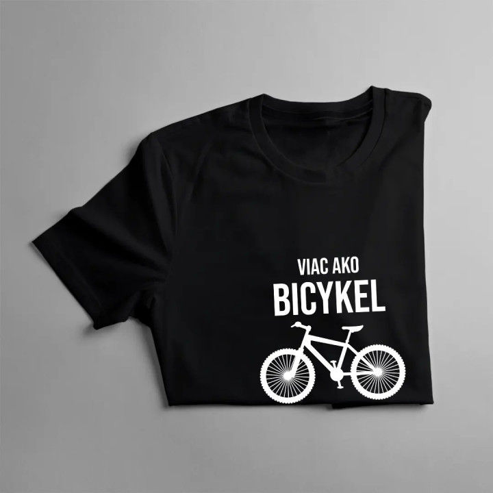Viac ako bicykel milujem len svoje vnúčatá - dámske tričko s potlačou