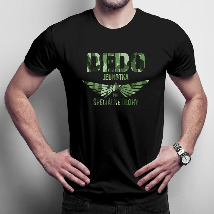 Dedo - jednotka pre špeciálne úlohy - pánske tričko s potlačou