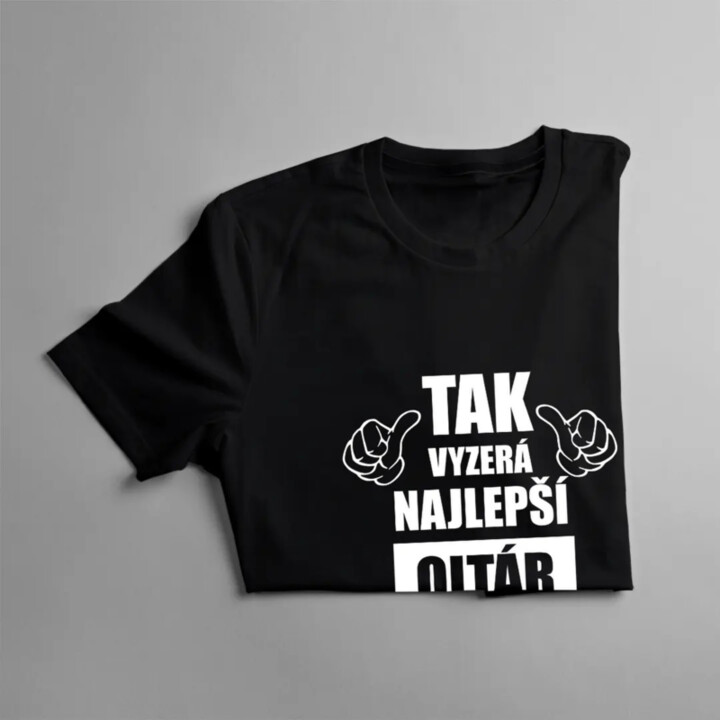 Tak vyzerá najlepší oltár na svete - pánske tričko s potlačou