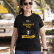 Môj dôchodkový plán: včelárenie - dámske tričko s potlačou
