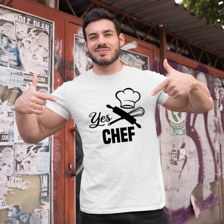 Yes, chef - pánske tričko s motívom seriálu The Bear