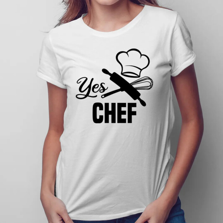 Yes, chef - dámske tričko s motívom seriálu The Bear