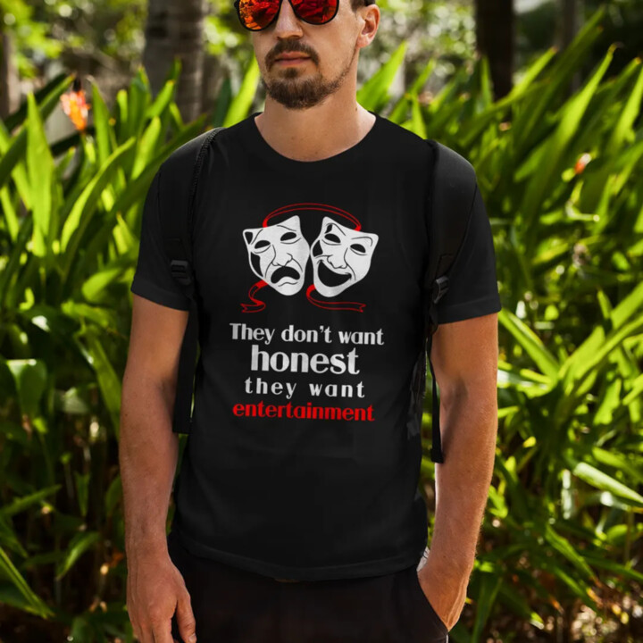 They want entertainment - pánske tričko s motívom seriálu Barry