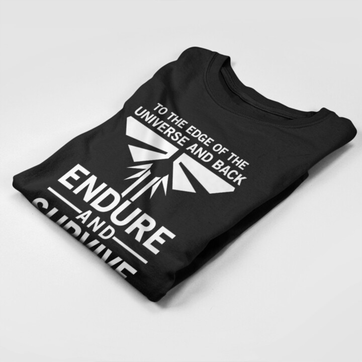 Endure and survive - pánske tričko s motívom seriálu The Last of Us