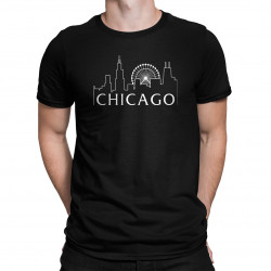 Chicago - pánske tričko pre fanúšikov seriálu Poker Face