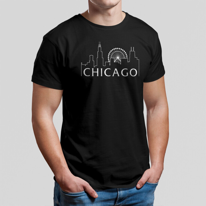 Chicago - pánske tričko s motívom seriálu Poker Face
