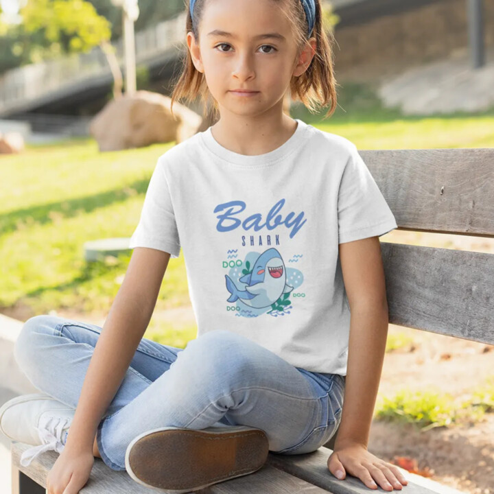 Baby Shark - detské tričko s potlačou