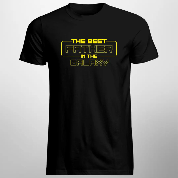 The best father in the galaxy v2 - pánske tričko s potlačou