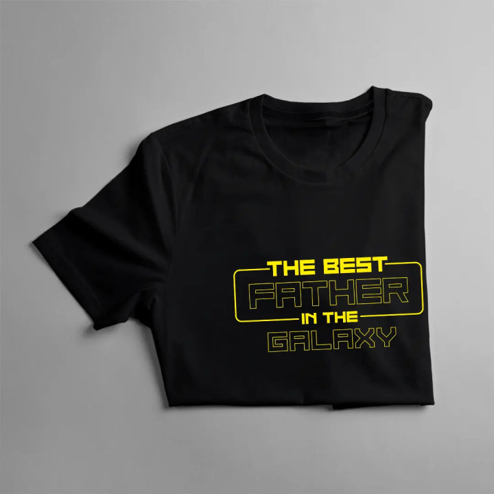 The best father in the galaxy v2 - pánske tričko s potlačou