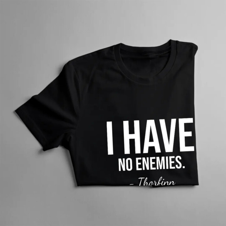 I have no enemies - Thorfinn - pánske tričko pre fanúšikov seriálu Vinland Saga