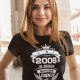 2006 Narodenie legendy 18 rokov - dámske tričko s potlačou