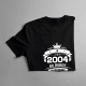 2004 Narodenie legendy 20 rokov - pánske tričko s potlačou