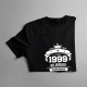 1999 Narodenie legendy 25 rokov - pánske  tričko s potlačou