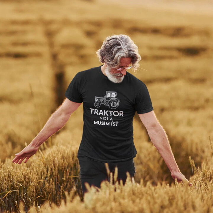Traktor volá - pánske tričko s potlačou