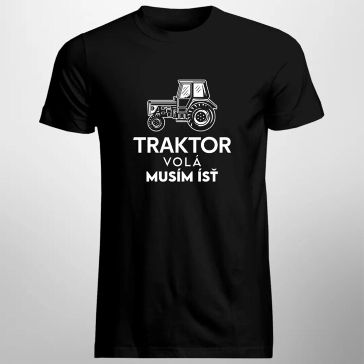 Traktor volá - pánske tričko s potlačou