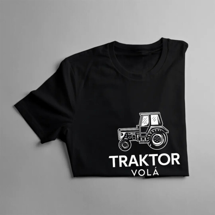 Traktor volá - pánske tričko s potlačou
