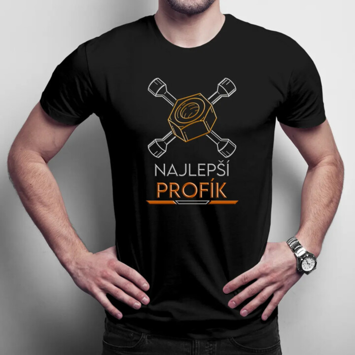 Najlepší profík - pánske tričko s potlačou