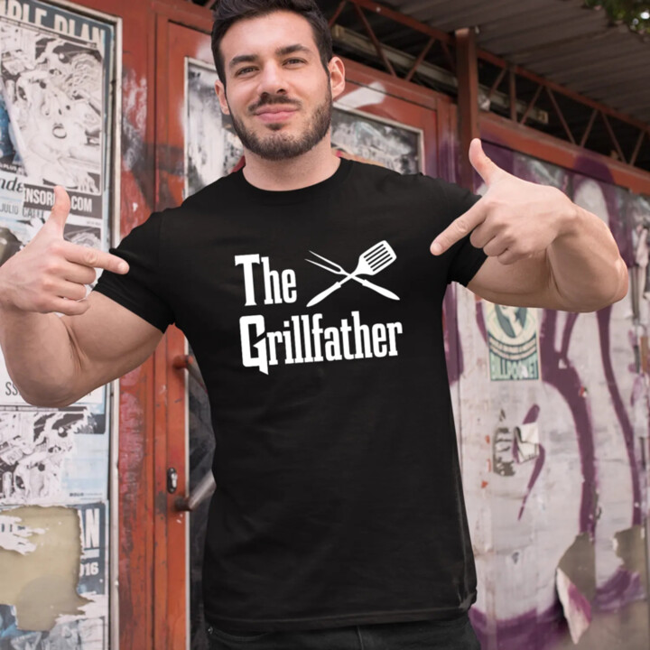 The Grillfather - pánske tričko s potlačou