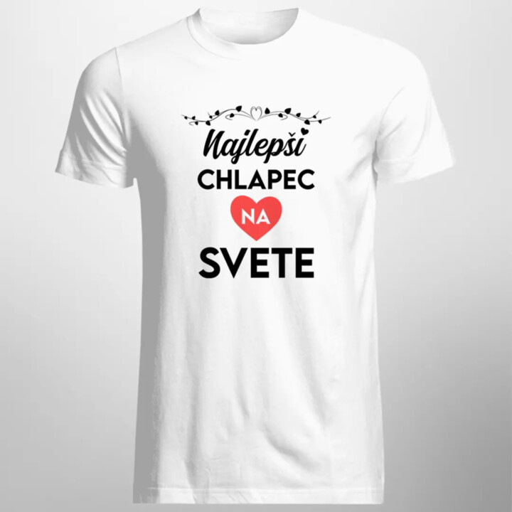 Najlepší chlapec na svete - pánske tričko s potlačou