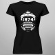 1974 Narodenie legendy 50 rokov - dámske tričko s potlačou