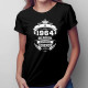 1964 Narodenie legendy 60 rokov - dámske tričko s potlačou