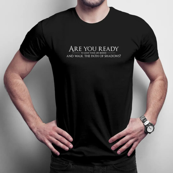 Are you ready  - pánske tričko pre fanúšikov hier Assassin's Creed Mirage