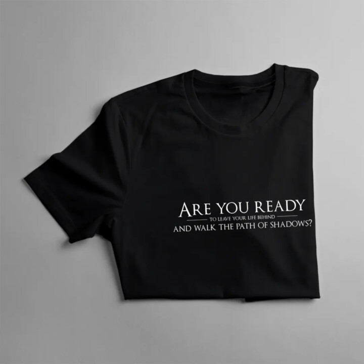 Are you ready  - pánske tričko pre fanúšikov hier Assassin's Creed Mirage