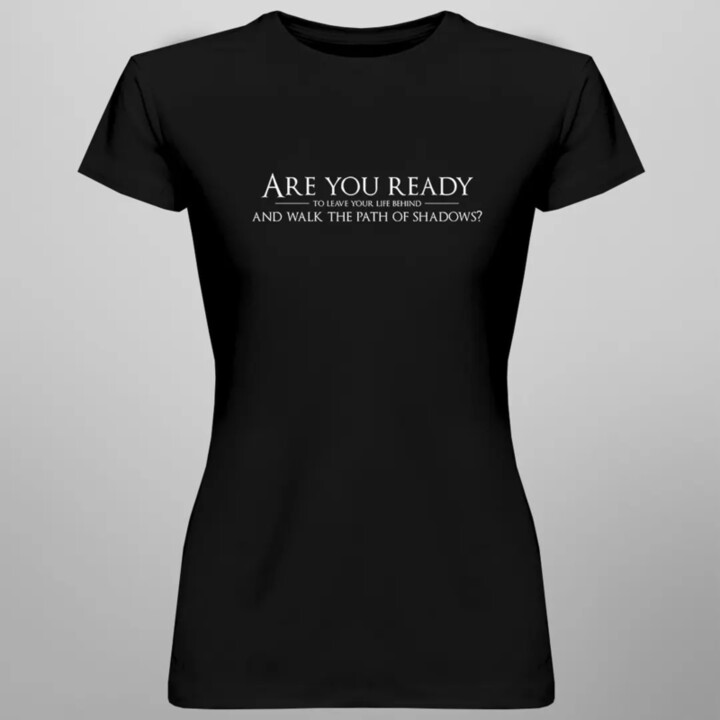 Are you ready -  dámske tričko pre fanúšikov hier Assassin's Creed Mirage