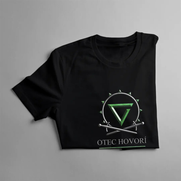 Otec hovorí: Ideme na pivo - Zaklínač - pánske tričko s potlačou