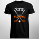 Môj obľúbený čas je: Čas na florbal - pánske tričko s potlačou