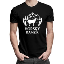 Horský kamzík - pánske tričko s potlačou