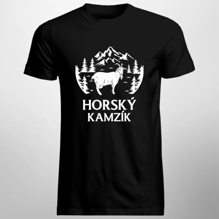 Horský kamzík - pánske tričko s potlačou