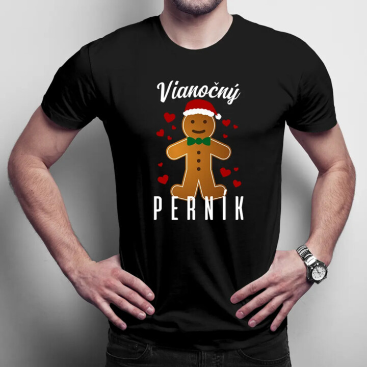 Vianočný perník - pánske tričko s potlačou