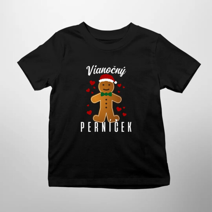 Vianočný perníček - detské tričko s potlačou
