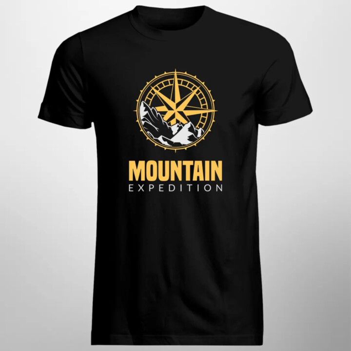 Mountain expedition - pánske tričko s potlačou