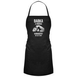 Babka a vnučka - kamarátky na celý život - zástera s potlačou