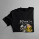 50 rokov - 1974 - života slnečného lúča v kombinácii s malým hurikánom - dámske tričko s potlačou