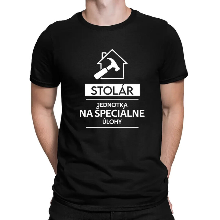 Stolár - jednotka na špeciálne úlohy - pánske tričko s potlačou