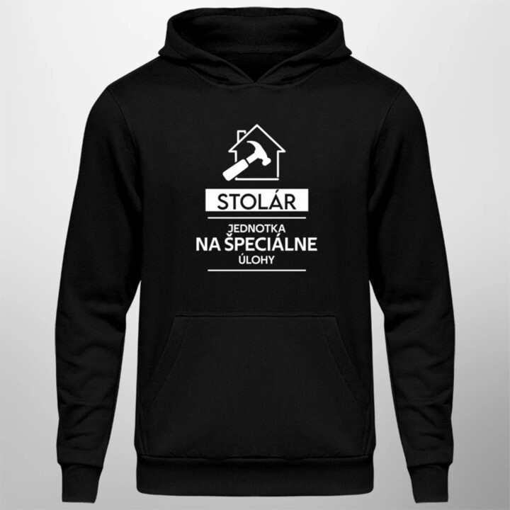 Stolár - jednotka na špeciálne úlohy  - pánska mikina s potlačou