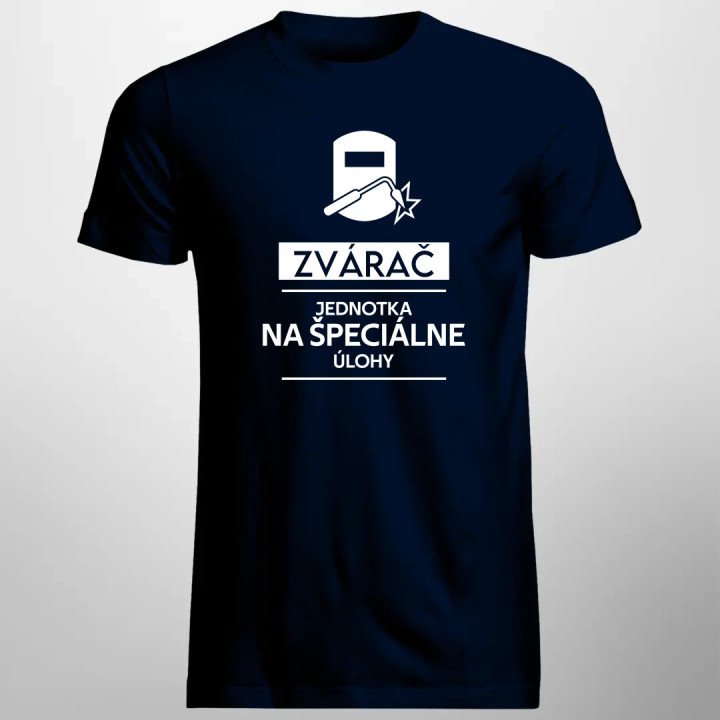 Zvárač - jednotka na špeciálne úlohy - pánske tričko s potlačou