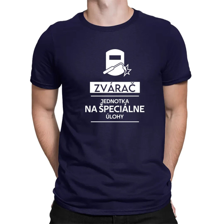 Zvárač - jednotka na špeciálne úlohy - pánske tričko s potlačou
