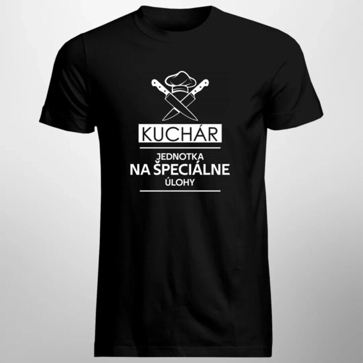 Kuchár - jednotka na špeciálne úlohy - pánske tričko s potlačou