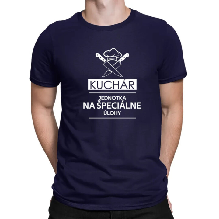 Kuchár - jednotka na špeciálne úlohy - pánske tričko s potlačou
