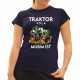 Traktor volá, musím ísť  - verzia 2 - dámske tričko s potlačou