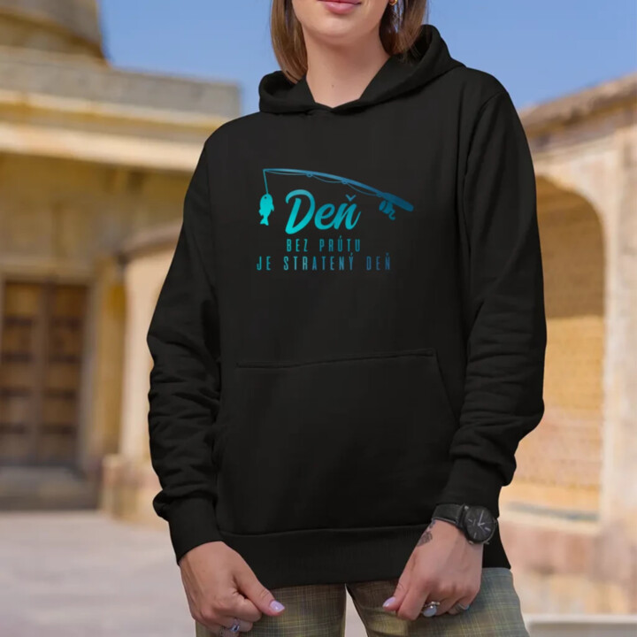 Deň bez prútu je stratený deň   - dámska mikina s potlačou
