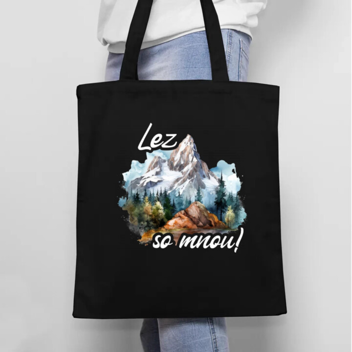 Lez so mnou! - taška s potlačou
