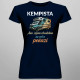 Kempista - Áno, žijem chudobne za veľa peňazí - dámske tričko s potlačou