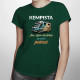 Kempista - Áno, žijem chudobne za veľa peňazí - dámske tričko s potlačou