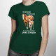 Ja som chovateľ koní, pretože to milujem - dámske tričko s potlačou