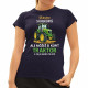Šťastie si nekúpiš, ale môžeš si kúpiť traktor - dámske tričuko s potlačo